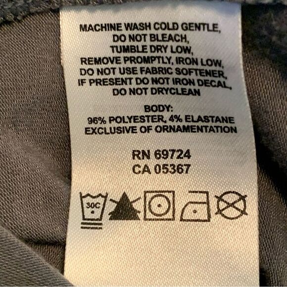 MOUNTAIN HARDWEAR Top Women’s S/P Blue V-Neck Long Sleeve Stretch Base Layer. - Picture 7 of 11